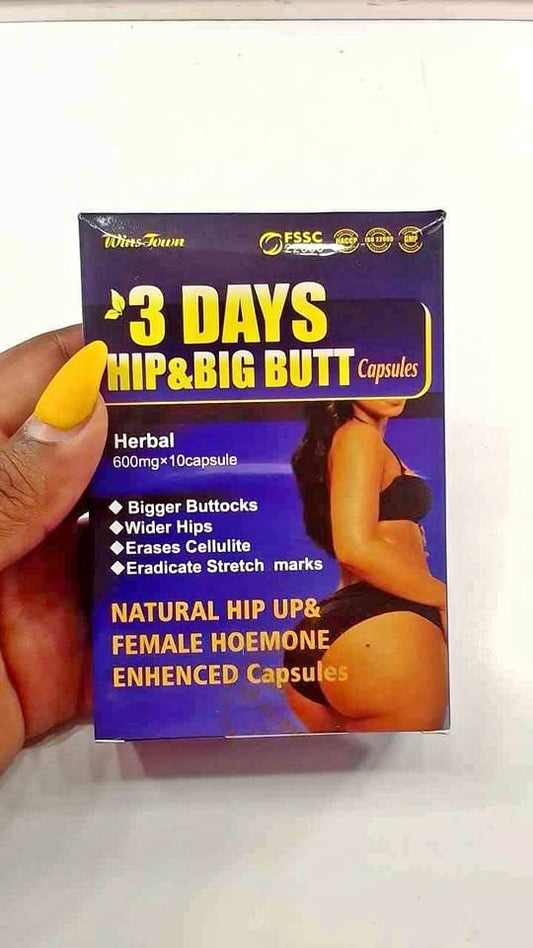 10 Pills 3 DAYS Hip & Curves Up Capsules